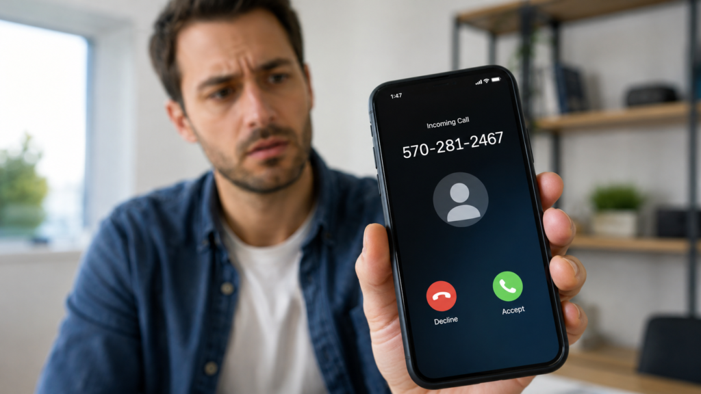 5702812467: Who Called and Is This Number Safe? 5702812467