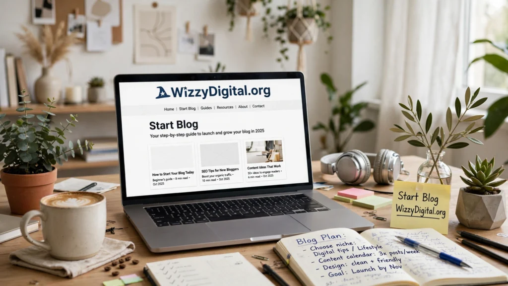 Start Blog WizzyDigital.org