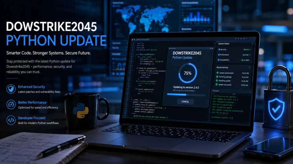 Software Dowsstrike2045 Python Update: What It Is and How to Handle It Safely Software Dowsstrike2045 Python Update