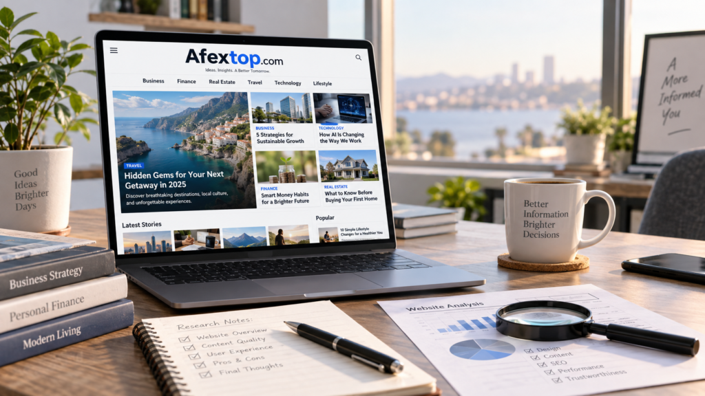 Afextop Com: What the Website Is and How to Evaluate It Afextop Com