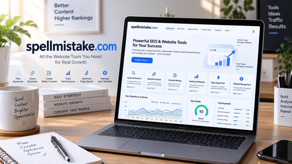 spellmistake.com: A Simple Guide to Its SEO and Website Tools spellmistake.com