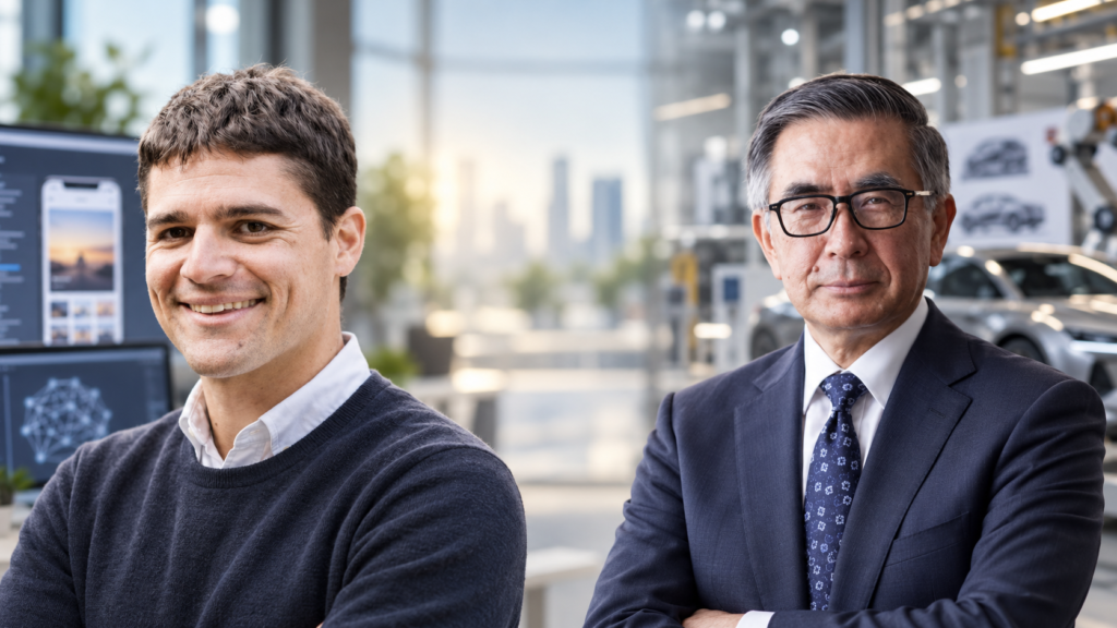 Mike Krieger and Toshihiro Suzuki