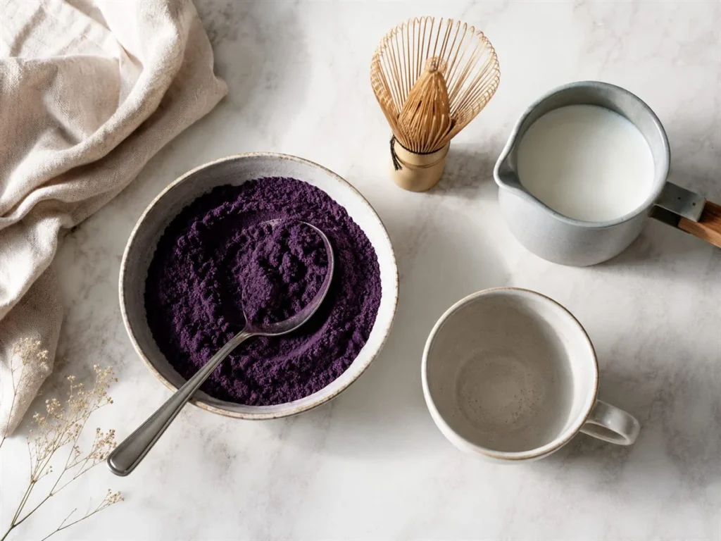 How do you use ube powder in cooking?